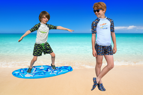 Slipfree Boys Patterns UPF 50+ Swimwear